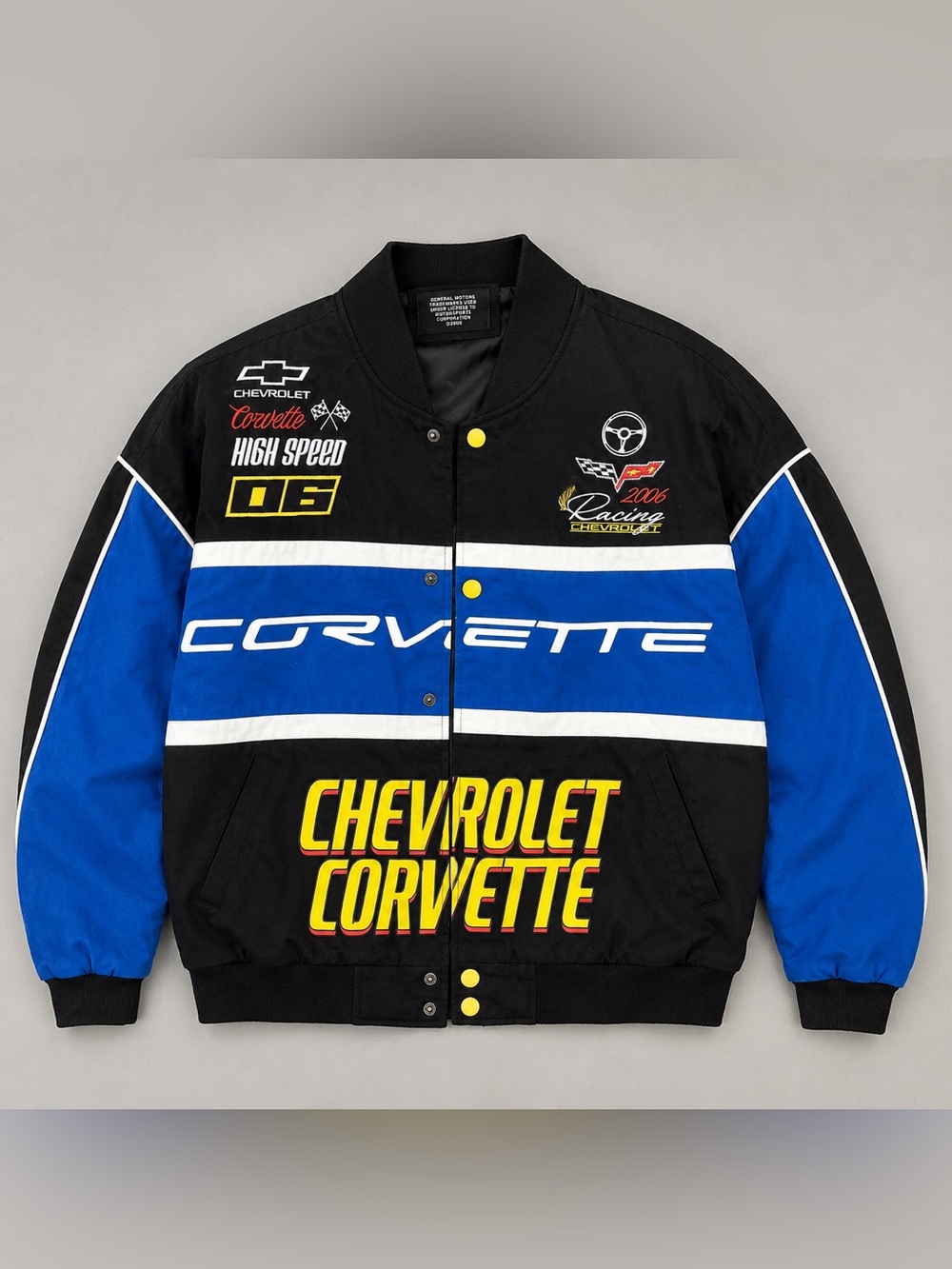 Chevrolet Corvette High Speed Racing Jacket 2006 GM Official Merchandise